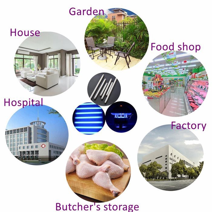 Applicable places for T5 8W BL UVA 365nm Applicable places for T5 8W BL UVA 365nm