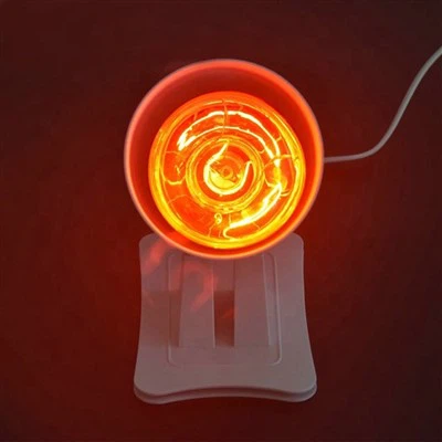 Lamp therapi gwresogi golau isgoch